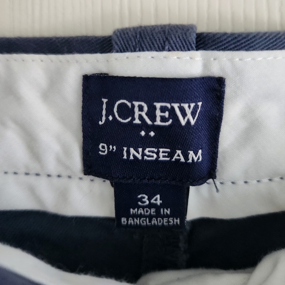 J Crew Factory Flex Chino Short 9" Inseam Mens Size 34 - Picture 3 of 5